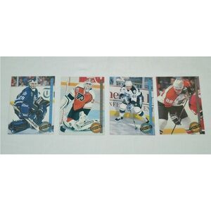 1992-93 O-PEE-CHEE PREMIER TOP ROOKIES COMPLETE INSERT 4 Card Hockey Set